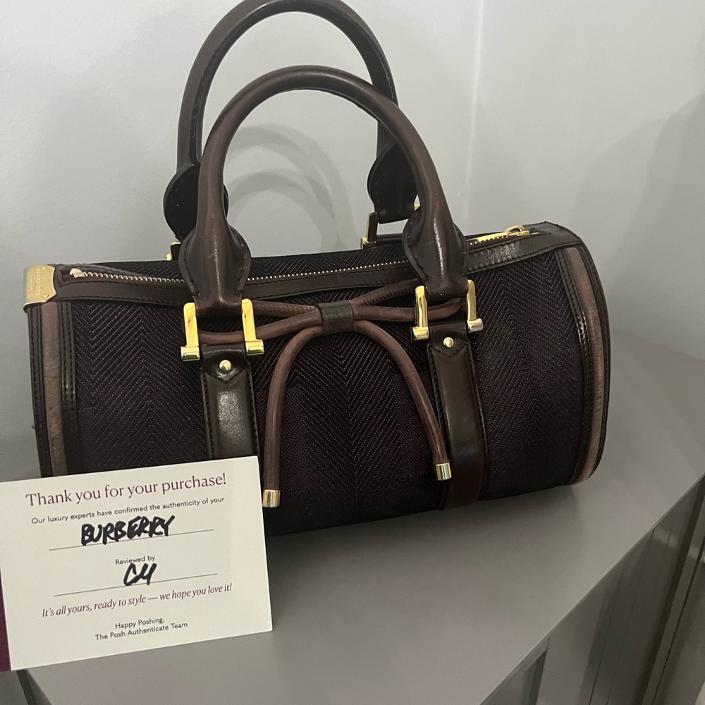 Burgundy Burberry